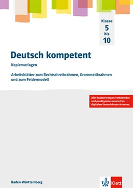 Abbildung von Deutsch kompetent 5-10. Kopiervorlagen Klassen 5-10. Ausgabe Gymnasium | 1. Auflage | 2024 | beck-shop.de