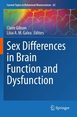 Abbildung von Gibson / Galea | Sex Differences in Brain Function and Dysfunction | 1. Auflage | 2024 | 62 | beck-shop.de