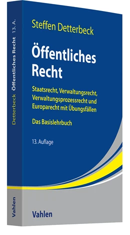 Abbildung von Detterbeck | Öffentliches Recht | 13. Auflage | 2025 | beck-shop.de