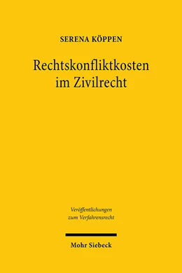 Abbildung von Köppen | Rechtskonfliktkosten im Zivilrecht | 1. Auflage | 2022 | beck-shop.de