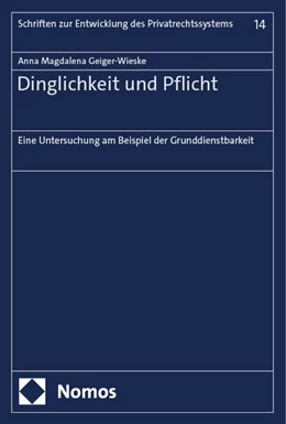 Abbildung von Geiger-Wieske | Dinglichkeit und Pflicht | 1. Auflage | 2024 | 14 | beck-shop.de
