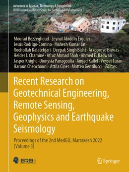 Abbildung von Bezzeghoud / Ergüler | Recent Research on Geotechnical Engineering, Remote Sensing, Geophysics and Earthquake Seismology | 1. Auflage | 2024 | beck-shop.de