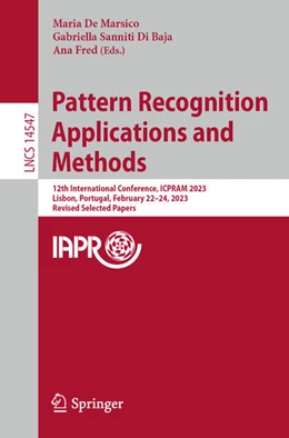 Abbildung von De Marsico / Di Baja | Pattern Recognition Applications and Methods | 1. Auflage | 2024 | beck-shop.de