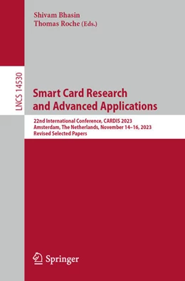 Abbildung von Bhasin / Roche | Smart Card Research and Advanced Applications | 1. Auflage | 2024 | beck-shop.de