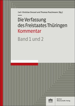 Abbildung von Dressel / Poschmann | Die Verfassung des Freistaates Thüringen | 1. Auflage | 2024 | beck-shop.de