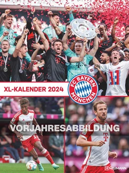 Abbildung von Neumann | FC Bayern München 2025 - Poster-Kalender-XL - Fan-Kalender - Fußball-Kalender - 48x64 - Sport | 4. Auflage | 2024 | beck-shop.de