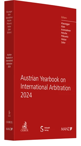 Abbildung von Klausegger / Klein | Austrian Yearbook on International Arbitration 2024 | 1. Auflage | 2024 | beck-shop.de