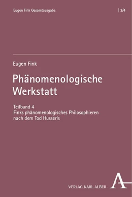 Abbildung von Fink | Phänomenologische Werkstatt | 1. Auflage | 2024 | 3.4 | beck-shop.de