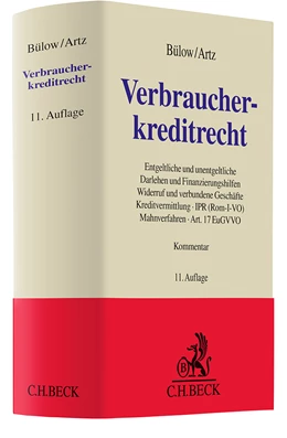 Abbildung von Bülow / Artz | Verbraucherkreditrecht | 11. Auflage | 2025 | beck-shop.de