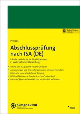 Abbildung von Philipps | Abschlussprüfung nach ISA (DE) | 1. Auflage | 2024 | beck-shop.de