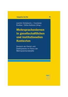 Abbildung von Schlabach / Bradlaw | Mehrsprachenlernen in gesellschaftlichen und institutionellen Kontexten | 1. Auflage | 2024 | 11 | beck-shop.de