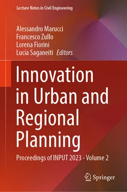 Abbildung von Marucci / Zullo | Innovation in Urban and Regional Planning | 1. Auflage | 2024 | beck-shop.de