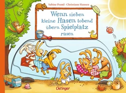 Abbildung von Praml | Wenn sieben kleine Hasen tobend übern Spielplatz rasen | 1. Auflage | 2024 | beck-shop.de