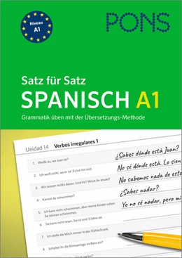 Abbildung von PONS Satz für Satz Spanisch A1 | 1. Auflage | 2024 | beck-shop.de