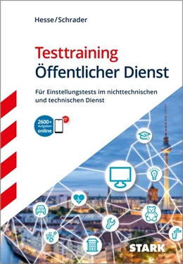 Abbildung von Hesse / Schrader | STARK Testtraining Öffentlicher Dienst | 1. Auflage | 2019 | beck-shop.de