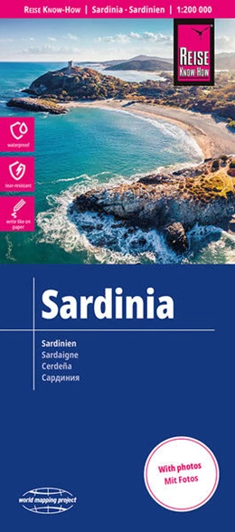 Abbildung von Reise Know-How Landkarte Sardinien / Sardinia (1:200.000) | 9. Auflage | 2024 | beck-shop.de