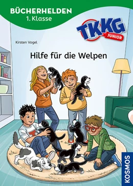 Abbildung von Vogel | TKKG Junior, Bücherhelden 1. Klasse, Hilfe für die Welpen | 1. Auflage | 2024 | beck-shop.de