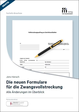 Abbildung von Hänsch | Die neuen Formulare für die Zwangsvollstreckung | | 2024 | beck-shop.de