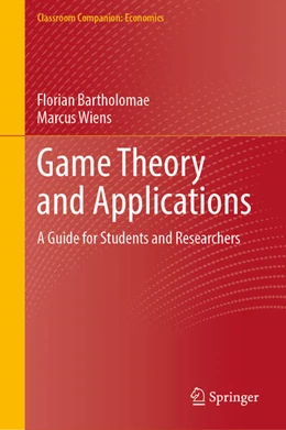 Abbildung von Bartholomae / Wiens | Game Theory and Applications | 1. Auflage | 2024 | beck-shop.de