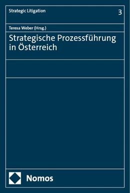 Abbildung von Weber | Strategische Prozessführung in Österreich | 1. Auflage | 2024 | beck-shop.de