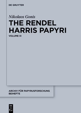 Abbildung von Gonis | The Rendel Harris Papyri | 1. Auflage | 2024 | beck-shop.de