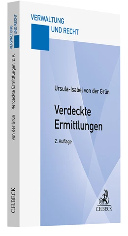 Abbildung von von der Grün | Verdeckte Ermittlungen | 2. Auflage | 2025 | beck-shop.de