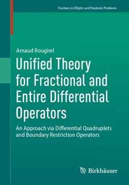 Abbildung von Rougirel | Unified Theory for Fractional and Entire Differential Operators | 1. Auflage | 2024 | beck-shop.de