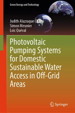 Abbildung von Cherni / Meunier | Photovoltaic Pumping Systems for Domestic Sustainable Water Access in Off-Grid Areas | 1. Auflage | 2024 | beck-shop.de