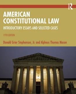 Abbildung von Mason / Stephenson Jr. | American Constitutional Law | 1. Auflage | 2024 | beck-shop.de
