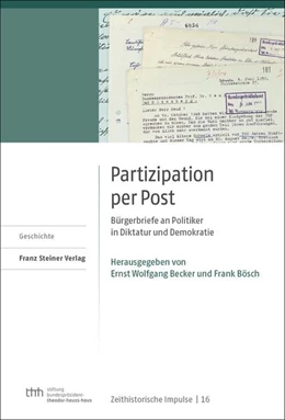 Abbildung von Becker / Bösch | Partizipation per Post | 1. Auflage | 2024 | 16 | beck-shop.de