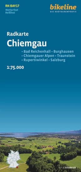 Abbildung von Verlag | Radkarte Chiemgau (RK-BAY17) | 4. Auflage | 2024 | beck-shop.de