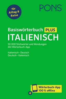 Abbildung von PONS Basiswörterbuch Plus Italienisch | 1. Auflage | 2024 | beck-shop.de