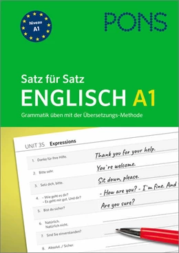 Abbildung von PONS Satz für Satz Englisch A1 | 1. Auflage | 2024 | beck-shop.de