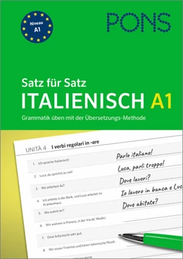 Abbildung von PONS Satz für Satz Italienisch A1 | 1. Auflage | 2024 | beck-shop.de