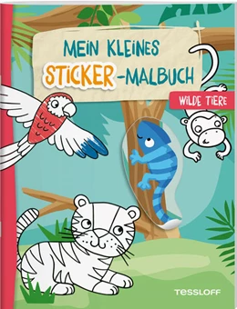 Abbildung von Mein kleines Sticker-Malbuch. Wilde Tiere | 1. Auflage | 2024 | beck-shop.de