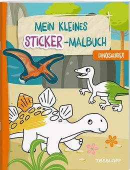 Abbildung von Mein kleines Sticker-Malbuch. Dinosaurier | 1. Auflage | 2024 | beck-shop.de