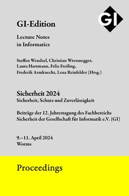 Abbildung von Wendzel / Gesellschaft für Informatik e. V. (GI) | GI Edition Proceedings Band 345 | 1. Auflage | 2024 | beck-shop.de