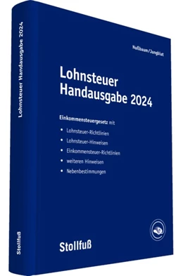Abbildung von Nußbaum / Jungblut | Lohnsteuer Handausgabe 2024 | 1. Auflage | 2024 | beck-shop.de