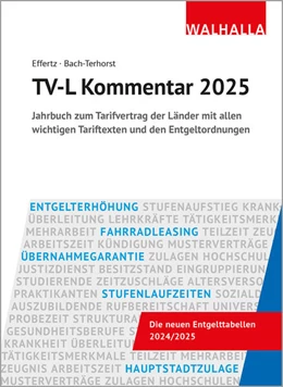 Abbildung von Effertz / Bach-Terhorst | TV-L Kommentar 2025 | 1. Auflage | 2024 | beck-shop.de