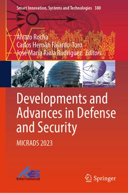 Abbildung von Rocha / Fajardo-Toro | Developments and Advances in Defense and Security | 1. Auflage | 2024 | beck-shop.de