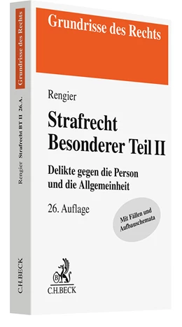 Abbildung von Rengier | Strafrecht Besonderer Teil II: Strafrecht BT II | 26. Auflage | 2025 | beck-shop.de