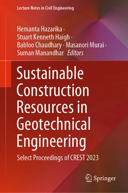 Abbildung von Hazarika / Haigh | Sustainable Construction Resources in Geotechnical Engineering | 1. Auflage | 2024 | beck-shop.de
