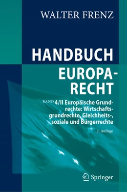 Abbildung von Frenz | Handbuch Europarecht | 2. Auflage | 2024 | beck-shop.de