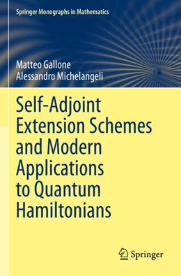 Abbildung von Gallone / Michelangeli | Self-Adjoint Extension Schemes and Modern Applications to Quantum Hamiltonians | 1. Auflage | 2024 | beck-shop.de