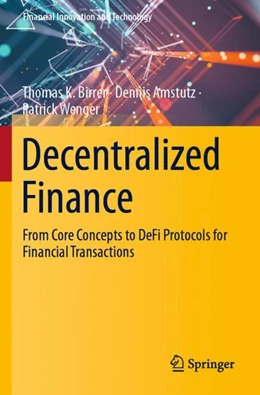 Abbildung von Birrer / Amstutz | Decentralized Finance | 1. Auflage | 2024 | beck-shop.de
