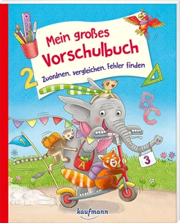 Abbildung von Lückel | Mein großes Vorschulbuch - Zuordnen, vergleichen, Fehler finden | 1. Auflage | 2024 | beck-shop.de