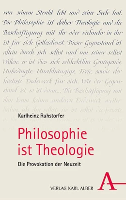 Abbildung von Ruhstorfer | Philosophie ist Theologie | 1. Auflage | 2024 | beck-shop.de