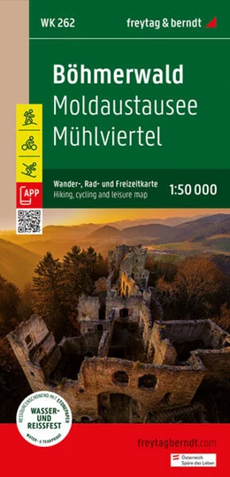 Abbildung von Freytag & Berndt | Böhmerwald, Wander-, Rad- und Freizeitkarte 1:50.000, freytag & berndt, WK 262 | 1. Auflage | 2024 | beck-shop.de