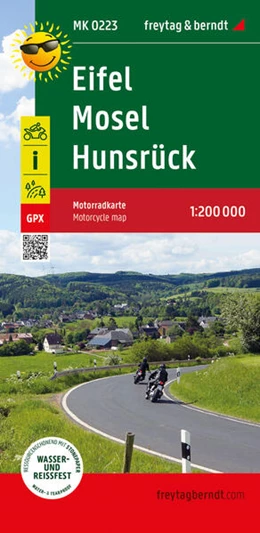 Abbildung von Freytag & Berndt | Eifel - Mosel - Hunsrück, Motorradkarte 1:200.000, freytag & berndt | 1. Auflage | 2024 | beck-shop.de