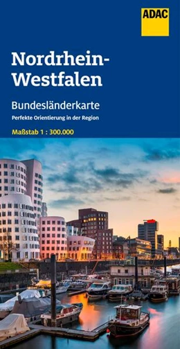 Abbildung von ADAC Bundesländerkarte Deutschland 06 Nordrhein-Westfalen 1:300.000 | 6. Auflage | 2024 | beck-shop.de